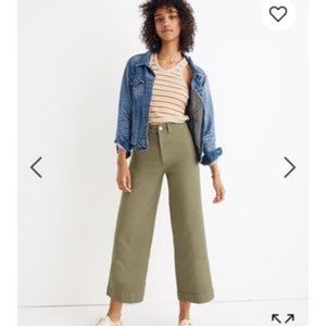 NWT Madewell Emmett Crop Pants
